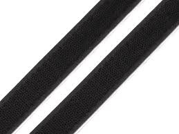 Suchý zips 25mm háčik + vlásie čierny